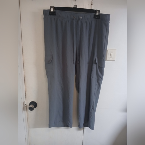 Pants - Womens Cargo Gray Casual Pants